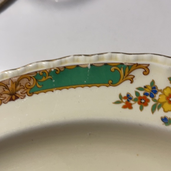 β¨Stunning Vintage Grindley England Floral Oval Serving Platter - Picture 3 of 4